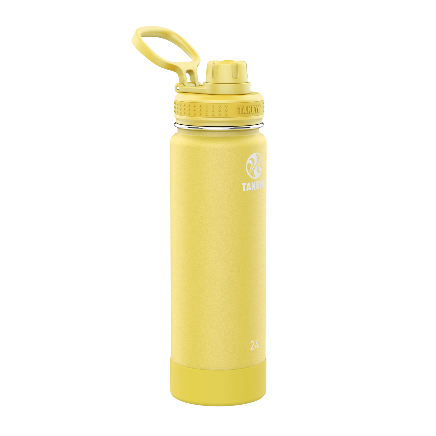 actives-water-bottle-with-spout-lid-q5 51187-Actives-Spout-24-Canary-angle.png