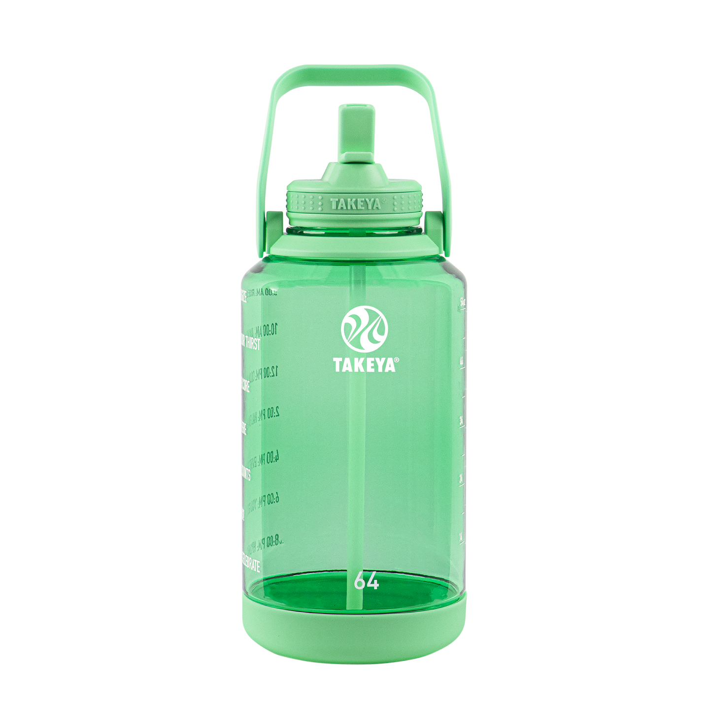 tritan-motivational-water-bottle-with-straw-lid-v3 54101-Tritan-Straw-Motivational-64-PistactioGreen-front.png