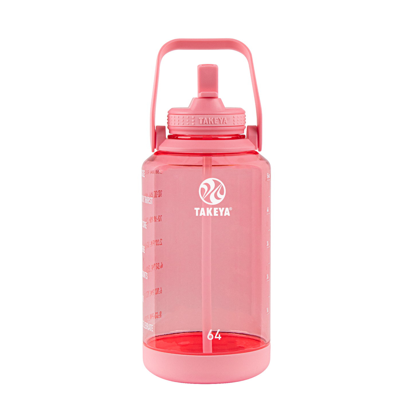 tritan-motivational-water-bottle-with-straw-lid-v3 54143-Tritan-Straw-Motivational-64-FlutterPink-front.png