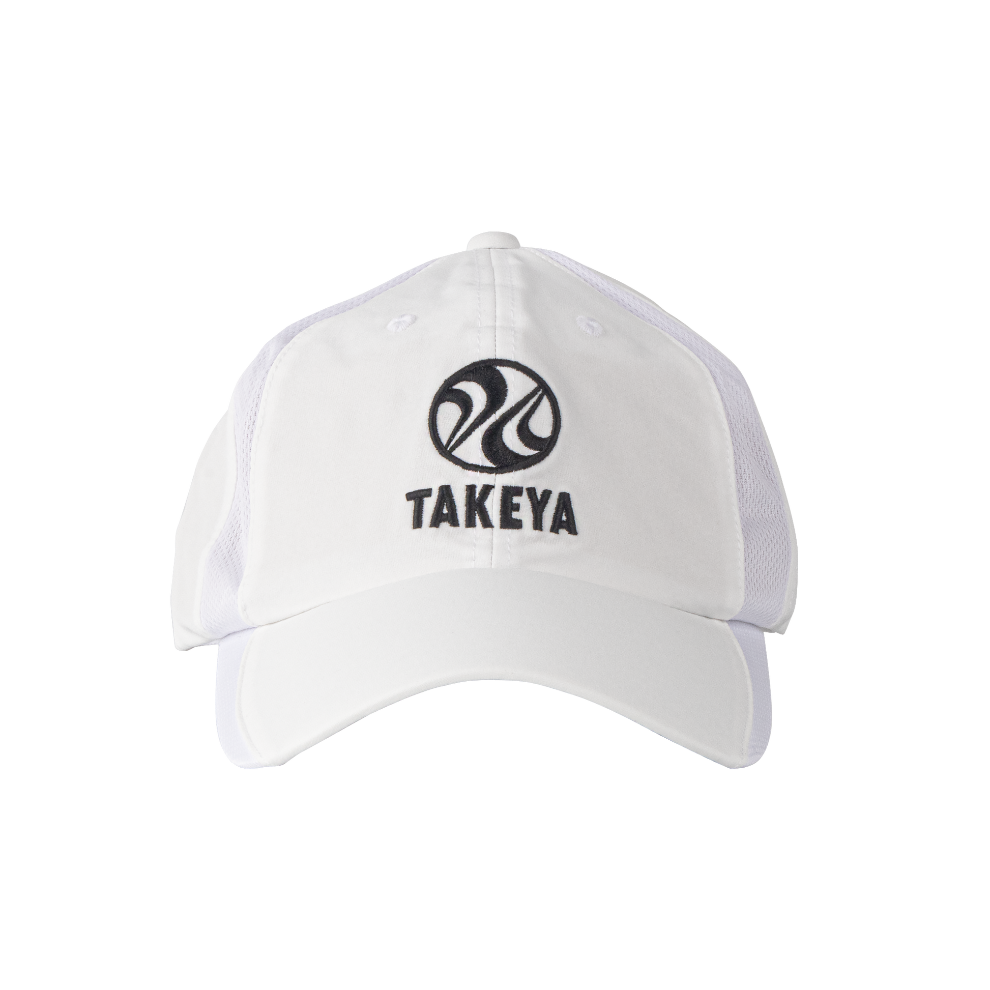takeya-sport-vented-adjustable-hat-n2 97285-TK-PB-Hat-White-Front.png